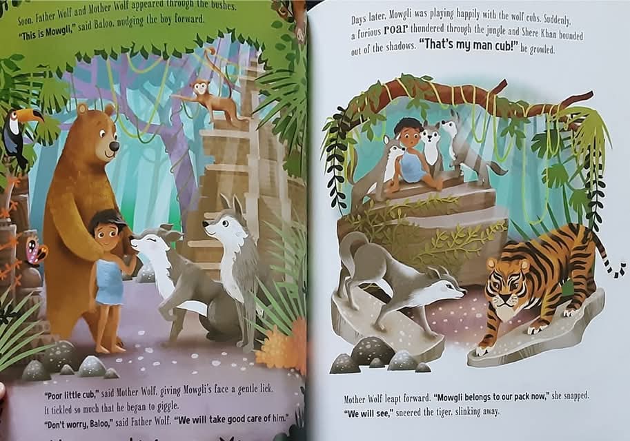 หนังสือนิทานปกอ่อน** 🍓🍓THE JUNGLE BOOK