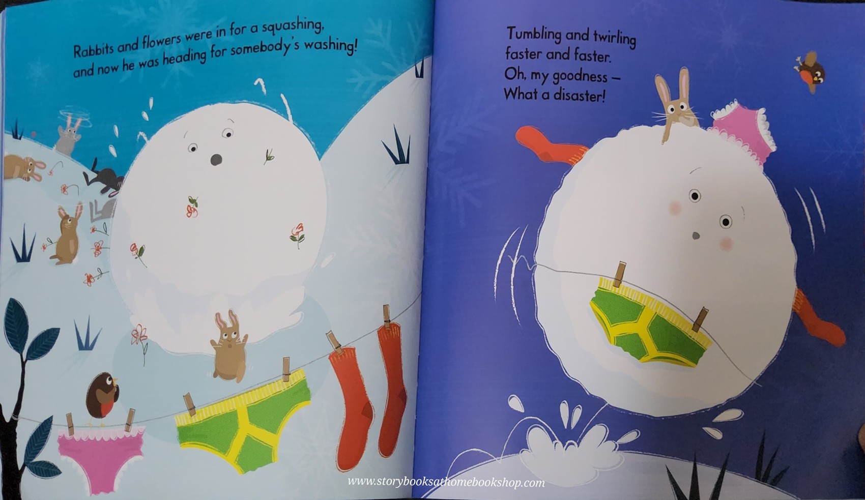 หนังสือนิทานปกอ่อน** 🍓🍓 SNOWBALL BY SUE HENDRA&PAUL LINNET