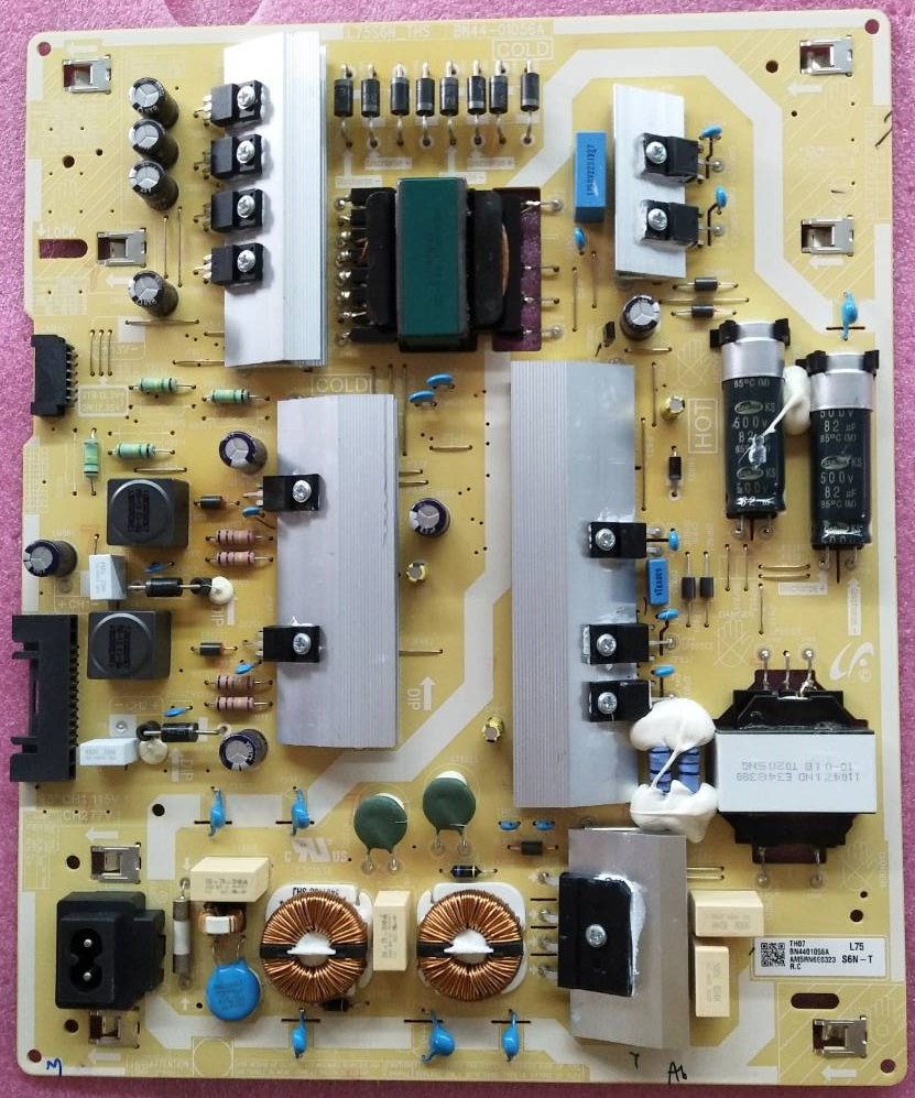 เพาเวอร์ซัพพลายทีวีซัมซุง SAMSUNG ของแท้ถอดจากเครื่อง พาร์ทBN44-01056A ใช้กับรุ่น UA70TU7000K UA75TU7000K UA75TU8000K UA75TU8100K