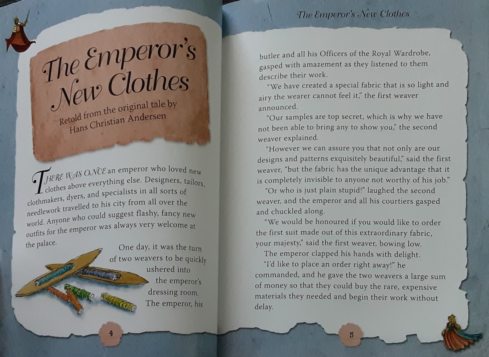 หนังสือนิทานเด็ก ภาษอังกฤษ ปกอ่อน 🍅🍓10 TEN-MINUTE STORIES:THE EMPEROR'S NEW CLOSTES AND OTHER STORIES