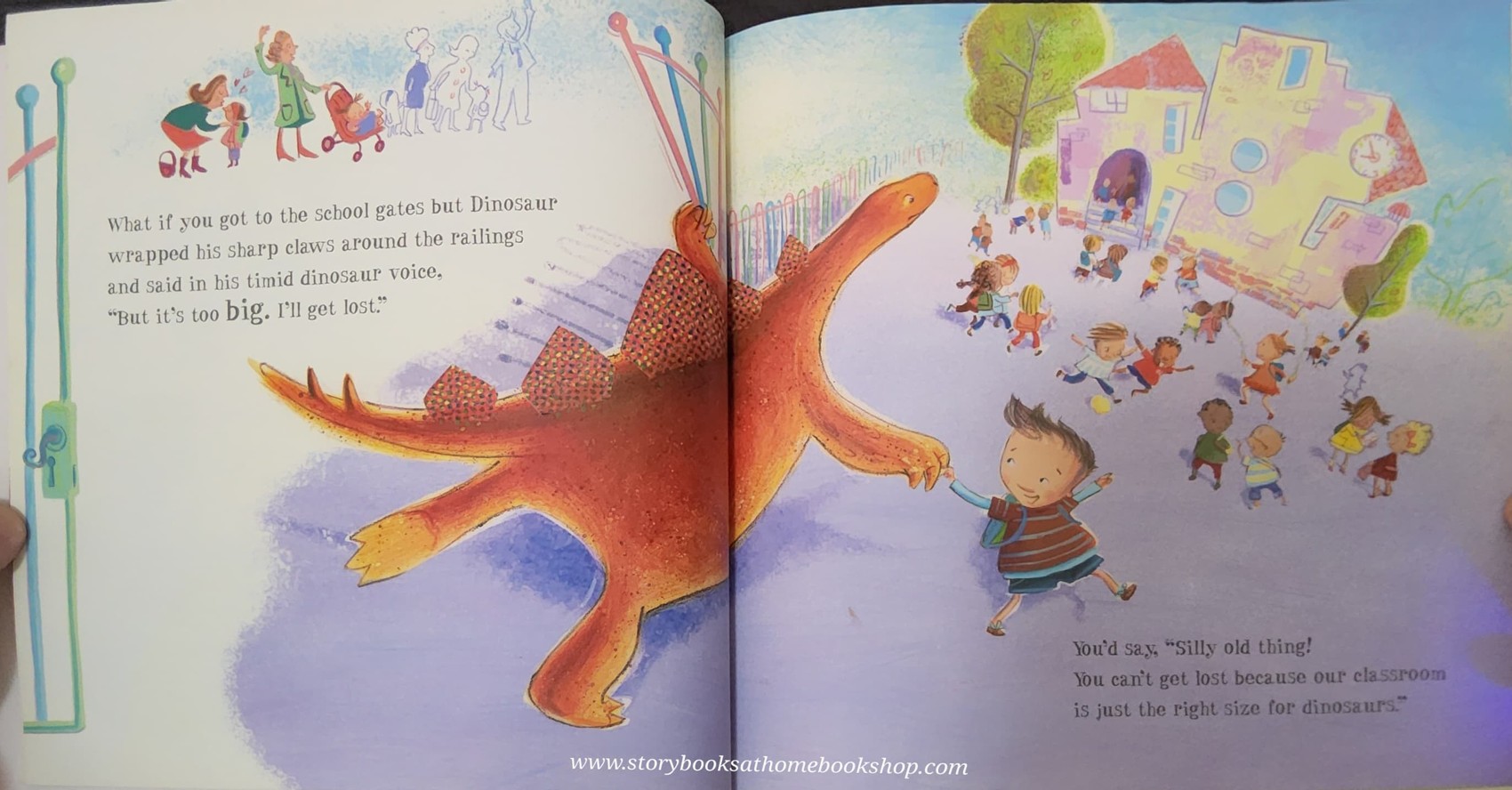 หนังสือนิทานปกอ่อน** 🍅🍓DINOSAUR STARTS SCHOOL