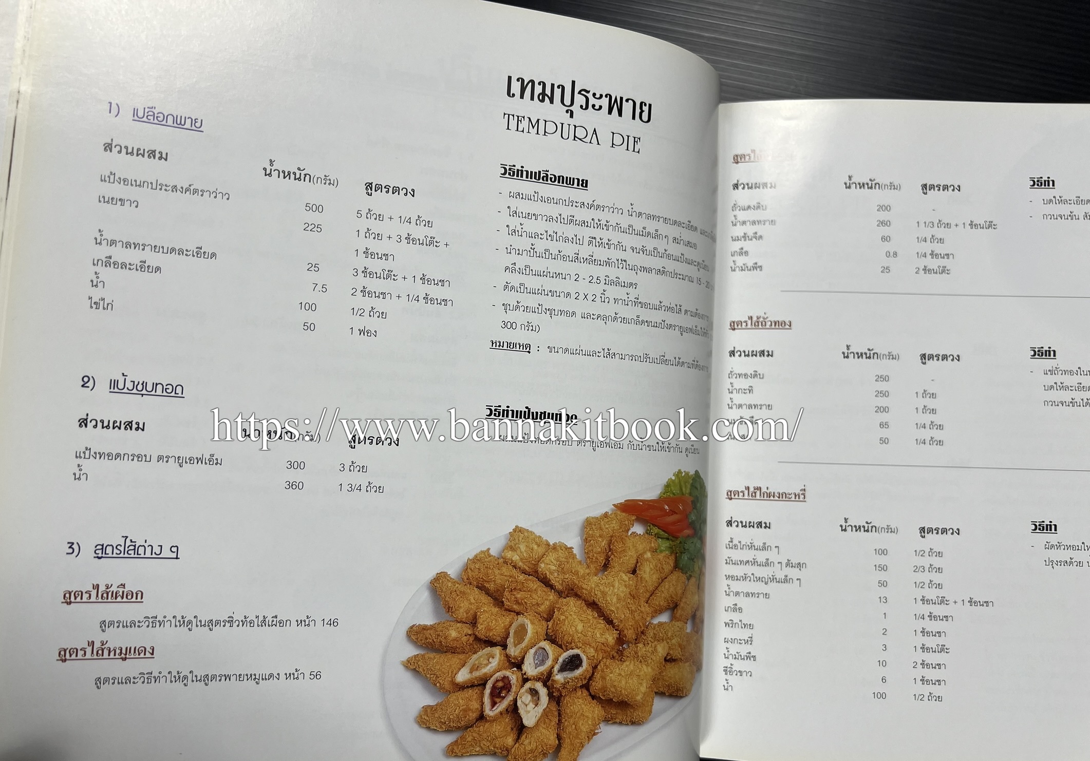 ตำราทำขนม จากแป้งสาลี (4 เล่ม) โรงเรียนสอนการผลิตอาหารและขนมอบ (UFM Baking & Cooking School (ตำราทำขนมอบ เค้ก เบเกอรี่ ของว่างในตำนาน).