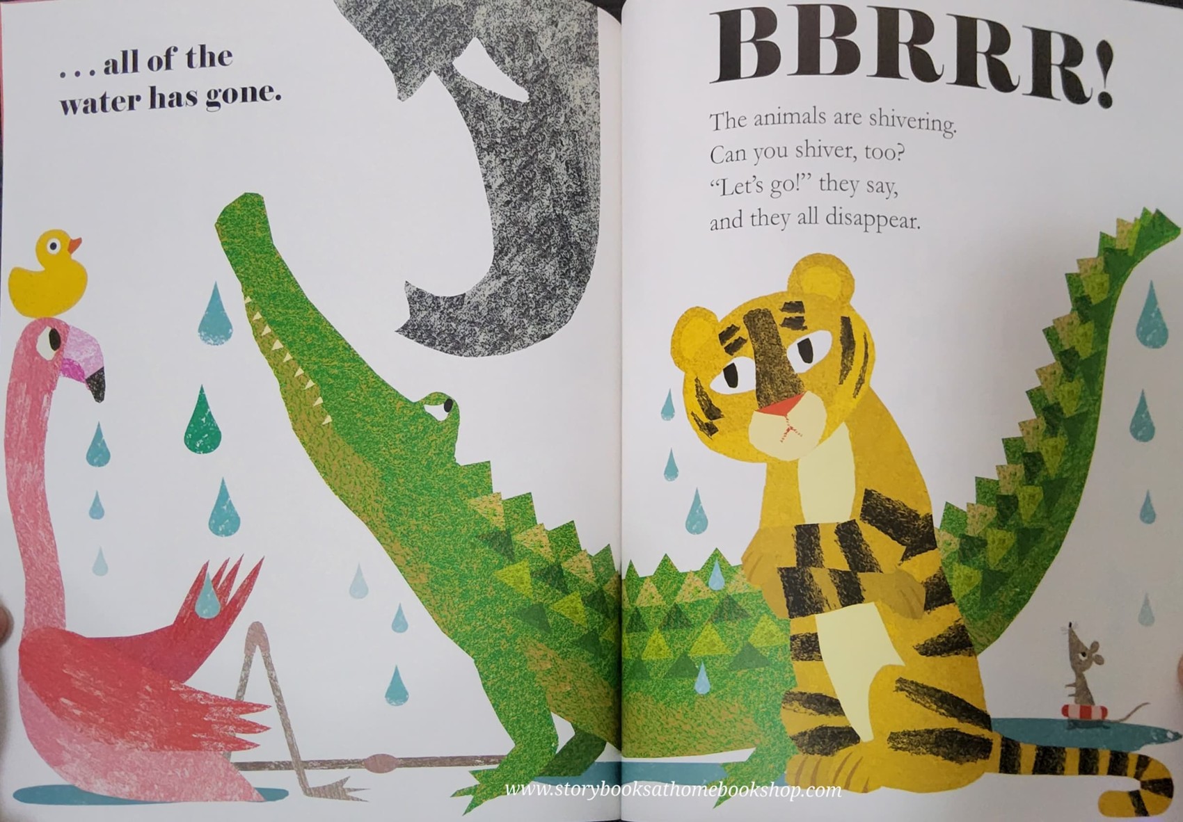 หนังสือนิทานปกอ่อน ** 🍅🍓GET OUT OF MY BATH! by Britta Techentrup