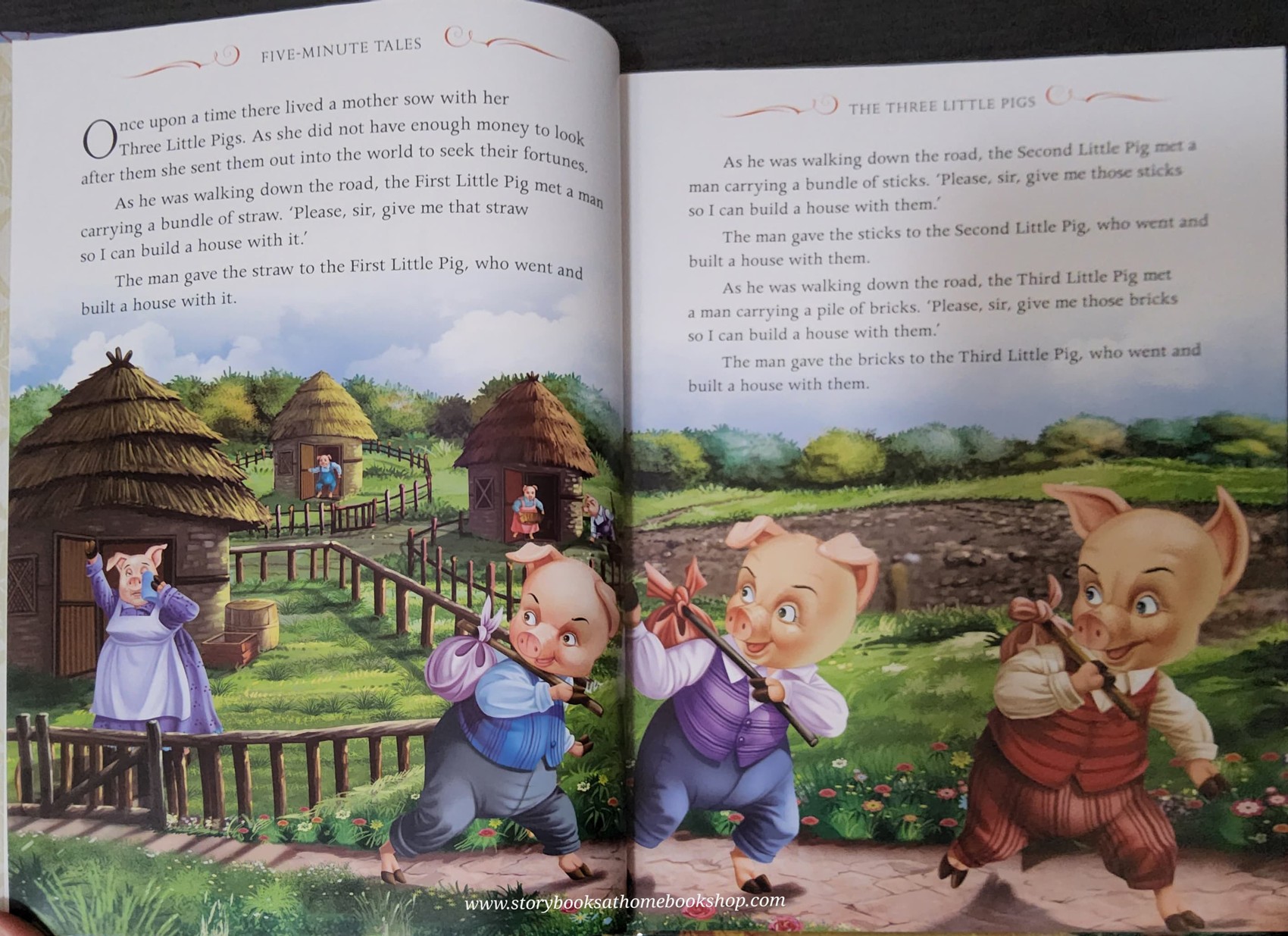 หนังสือนิทานปกแข็ง* 🍓🍓MY TREASURY OF FIVE-MINUTE TALES