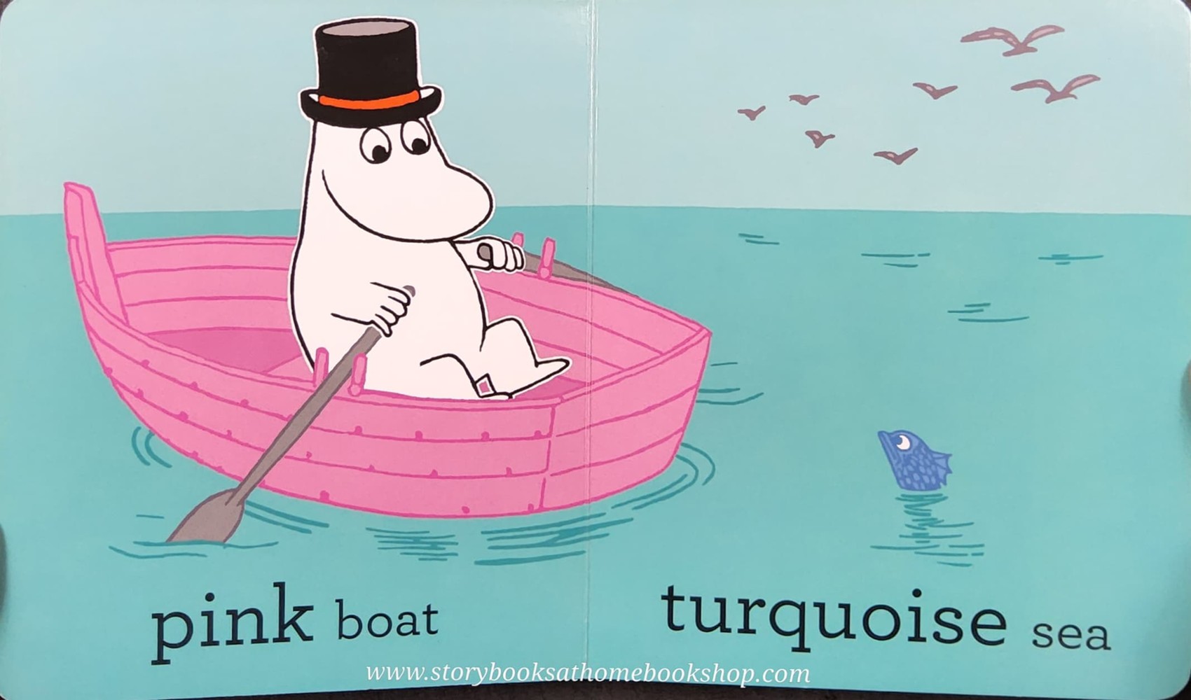 BOARD BOOK** 🍅🍓MOOMIN LITTLE BOOK OF COLOURS