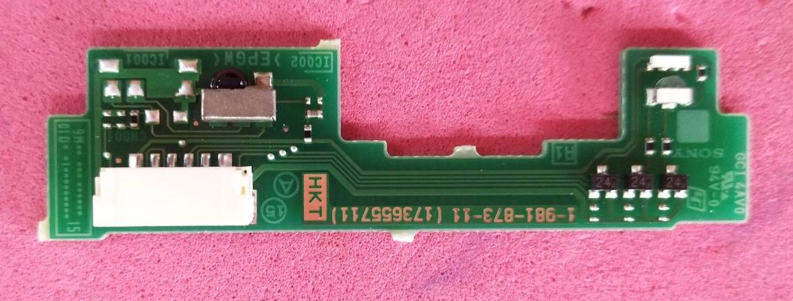 ตัวรับสัญญานรีโมทย์ทีวีโซนี่ SONY ของแท้ถอดจากเครื่อง KDL-43W660G KDL-43W660F พาร์ท 1-981-873-11