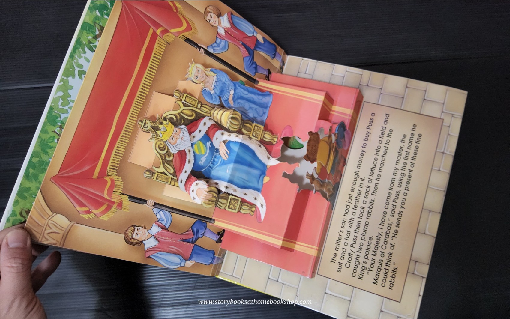 หนังสือนิทานปกแข็ง** 🍅🍓POP-UP PUSS IN BOOTS