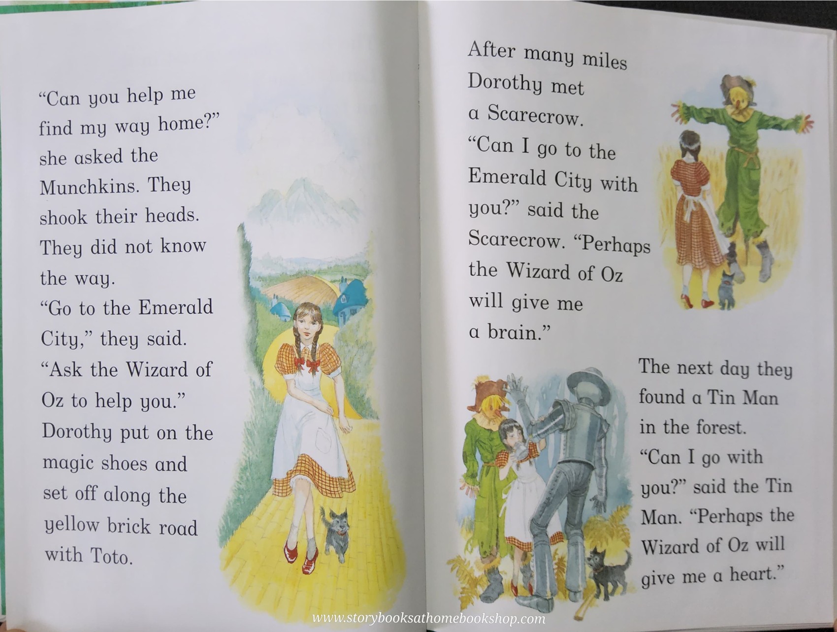 หนังสือนิทานปกแข็ง** 🍅🍅NOW YOU CAN READ: WIZARD OF OZ (3-7YEARS