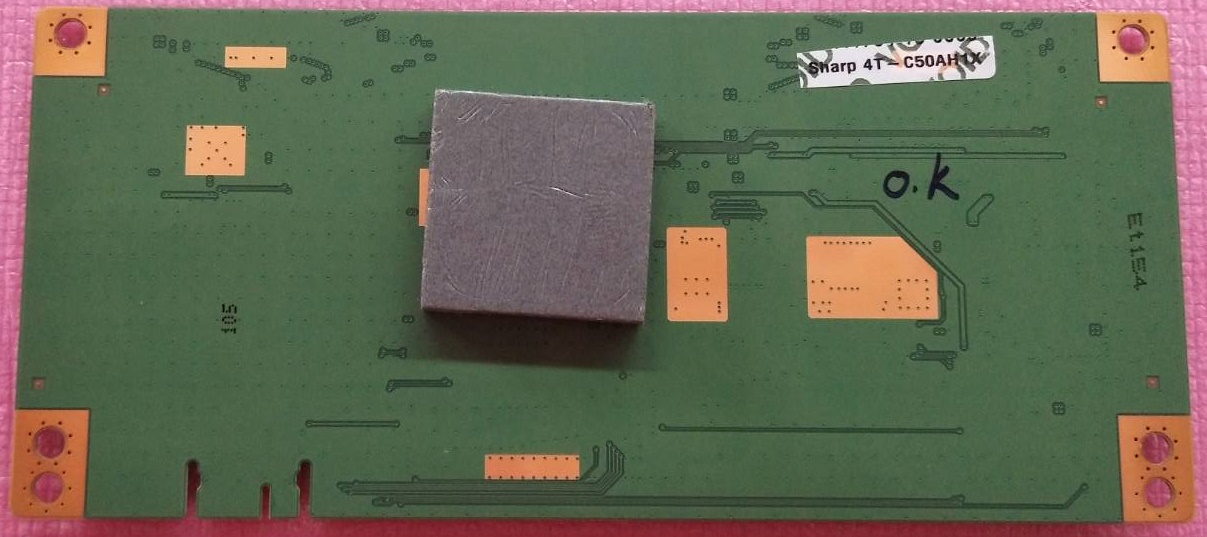 ทีคอนทีวี SHARP(ชาร์ป) อะไหล่แท้/มือสองพร้อมใช้งาน ใช้กับรุ่น 4T-C50AH1X .(รุ่นนี้ใช้ทีคอน 2 แบบ ก่อนสั่งซื้อให้เทียบความเหมือนด้วย)