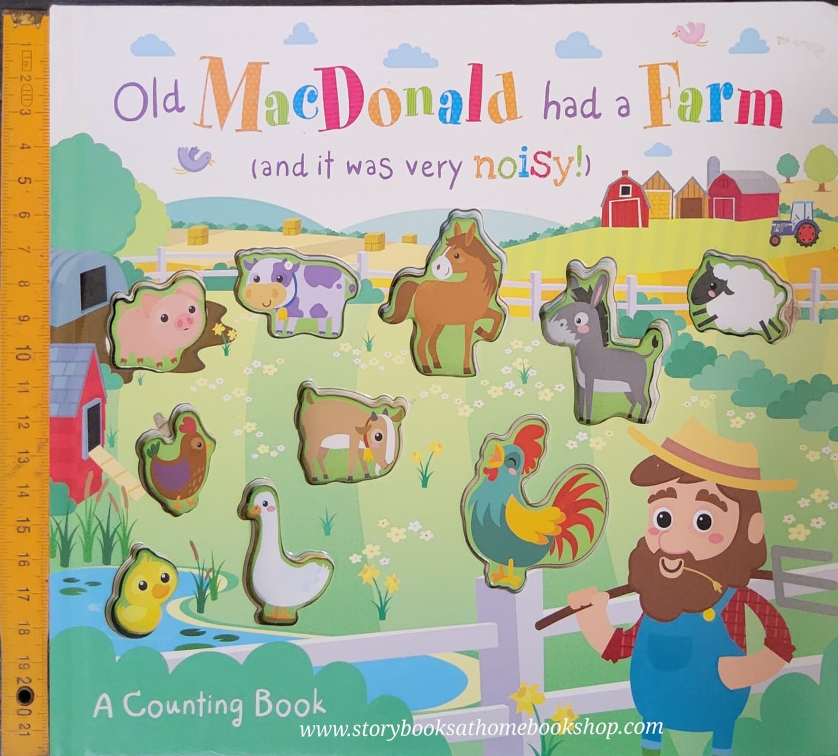 Board Book** 🍅🍓OLD MACDONALD HAD A FARM LAND (AND IT WAS VERY NOISY!)