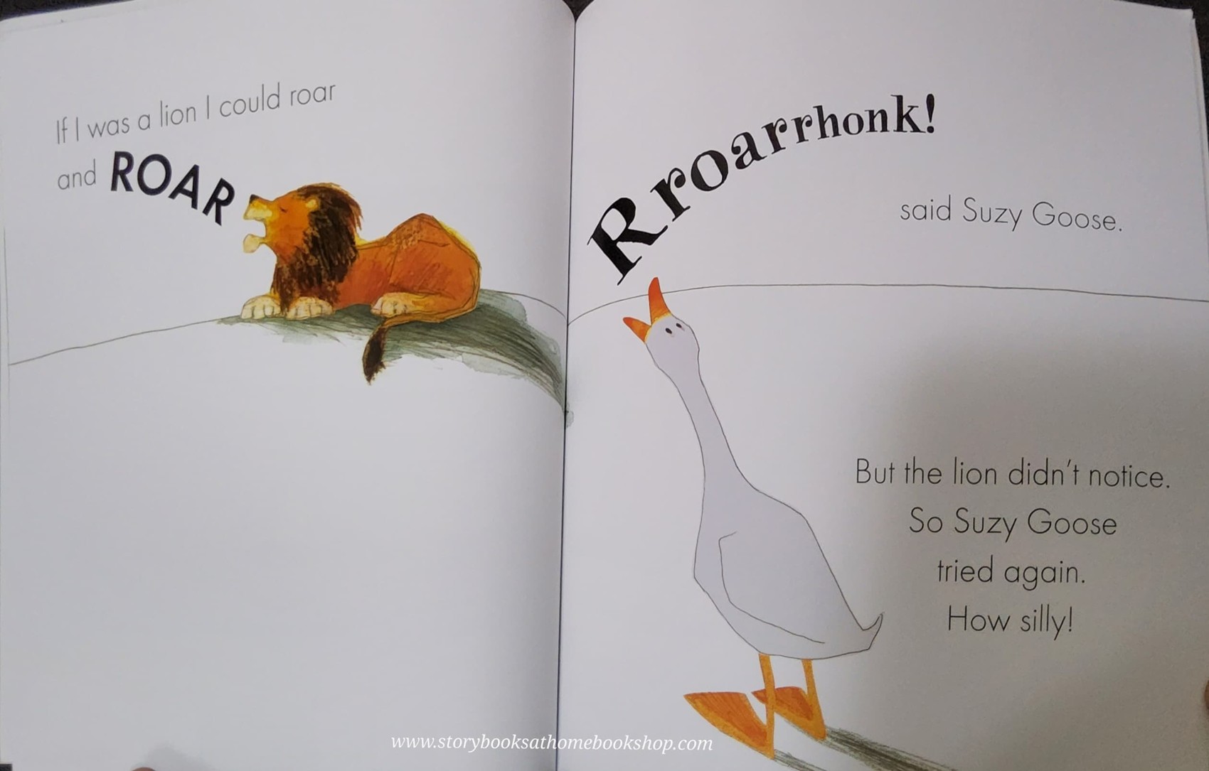 หนังสือนิทานปกอ่อน** 🍓🍓SILLY SUZY GOOSE BY PETR HORACEK