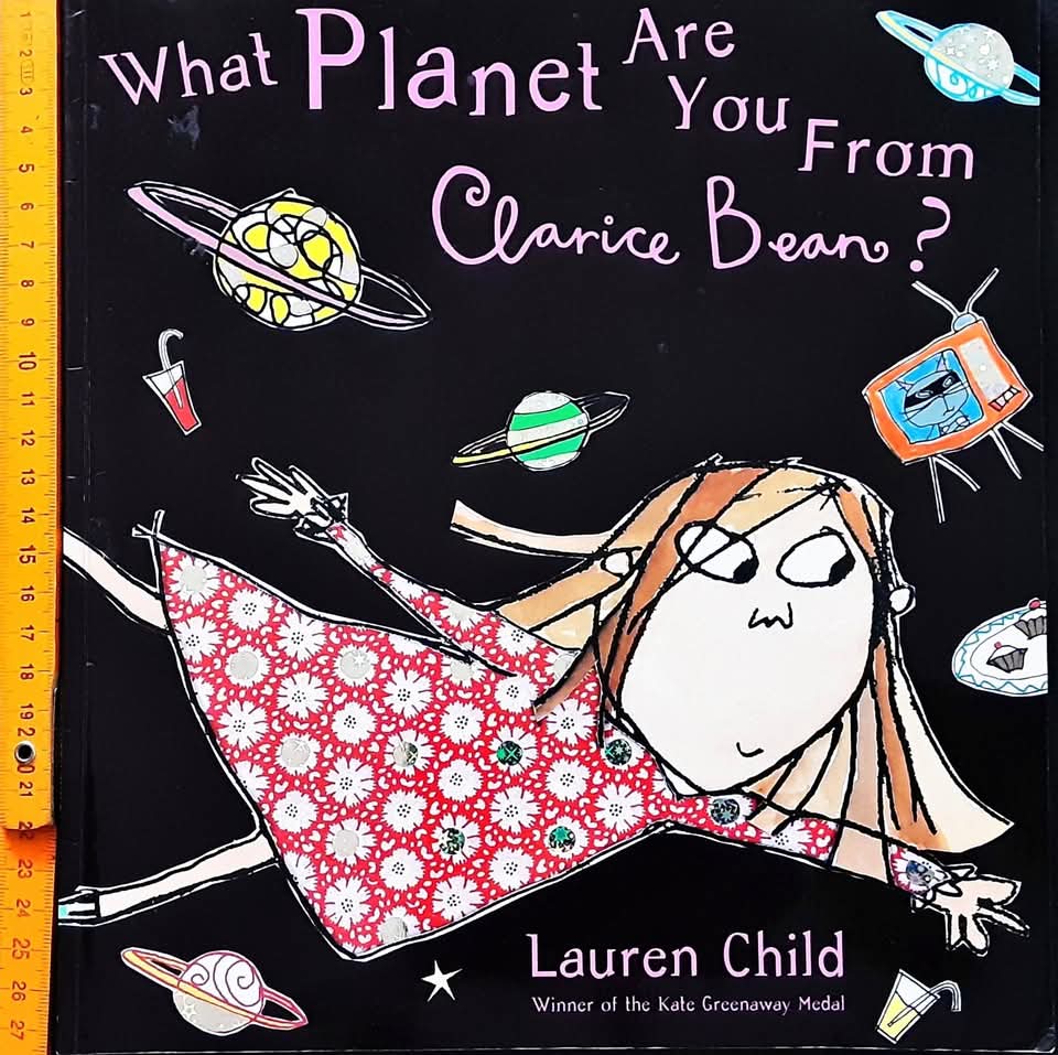 หนังสือนิทานปกอ่อน** 🍅🍅WHAT PLANET ARE YOU FROM CLARICE BEAN? BY LAUREN CHILD