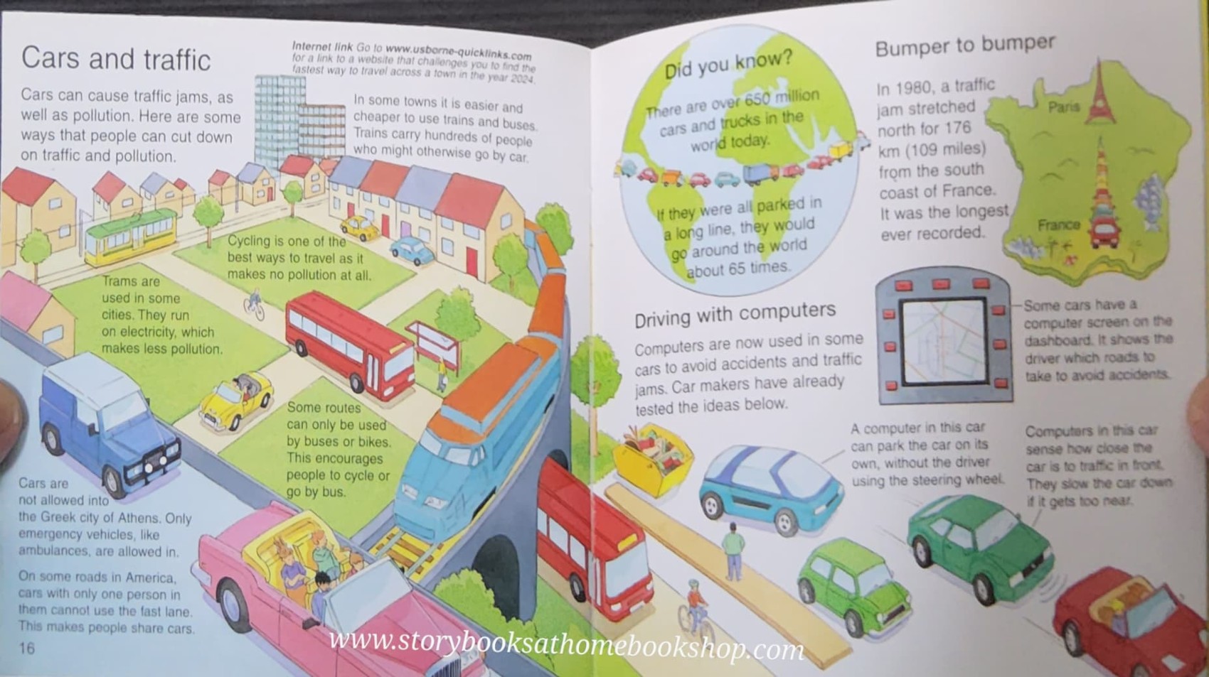 KNOWLEDGE BOOK** ♥️♥️USBORNE POCKET SCIENCE WHAT MAKES A CAR GO?