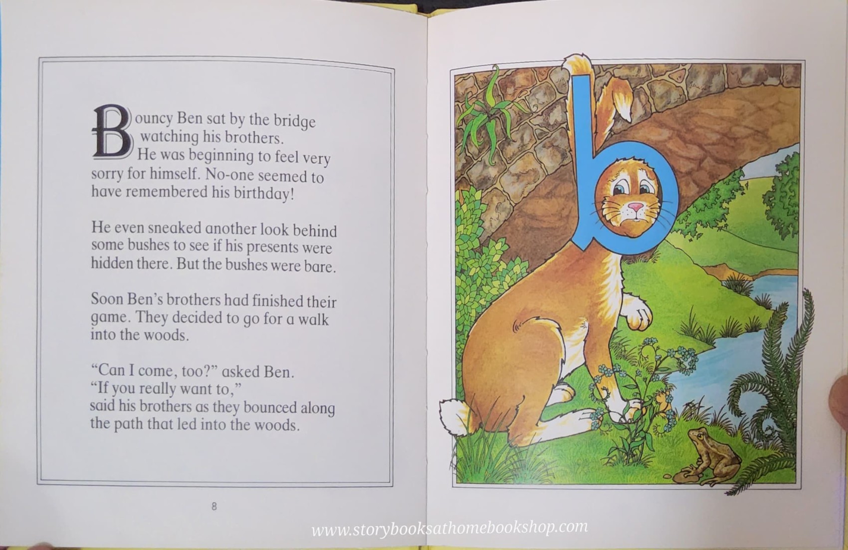 หนังสือนิทานปกแข็ง** 🍅🍓BOUNCY BEN'S BIRTHDAY by The Letterland storybooks