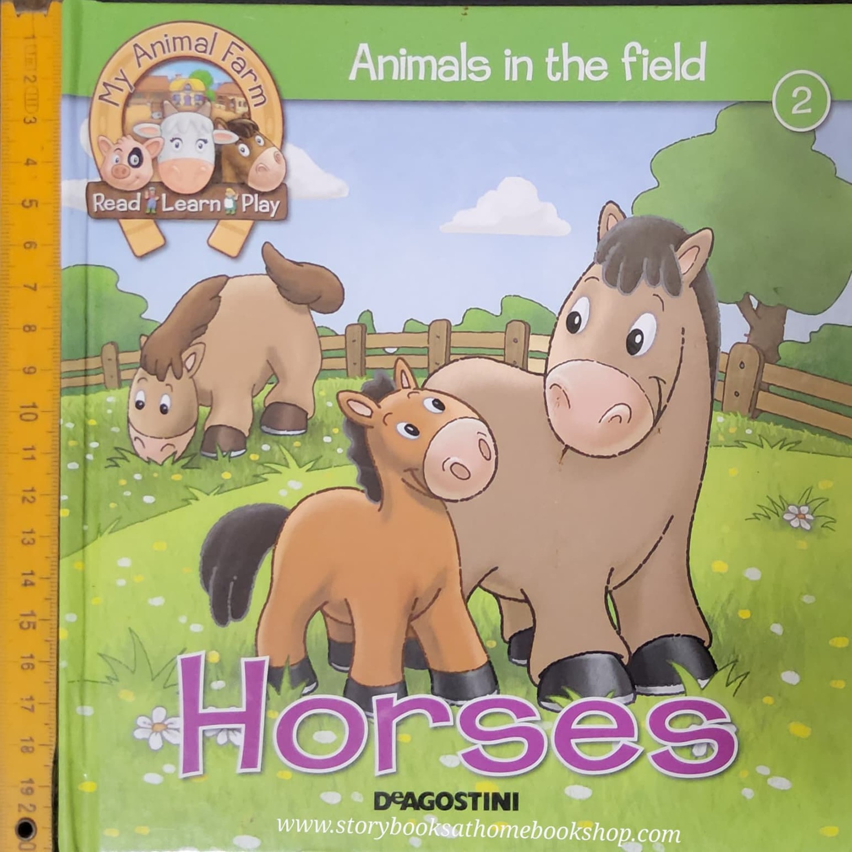 หนังสือนิทานปกแข็ง** 🍅🍓MY ANIMAL FARM: ANIMALS IN THE FIELD:HORSES