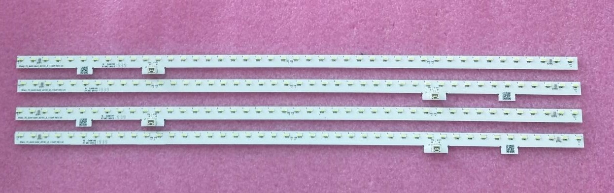 หลอดแบคไลน์ทีวี ชาร์ป SHARP หลอดใหม่โรงงาน รุ่น4T-C70AL1X (1ชุด2แถว4ชิ้น)