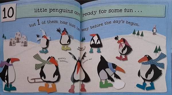 หนังสือนิทานปกอ่อน ** 🍅🍓 10 LITTLE PENGUINS♥️♥️
