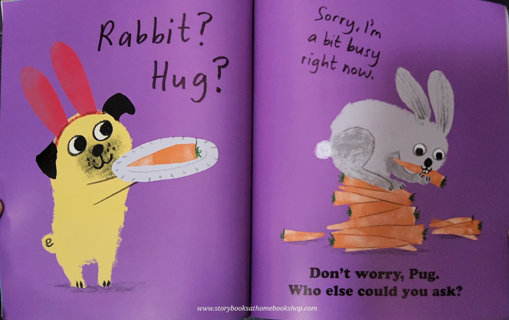 หนังสือนิทานปกอ่อน** 🍅🍅PUG HUG