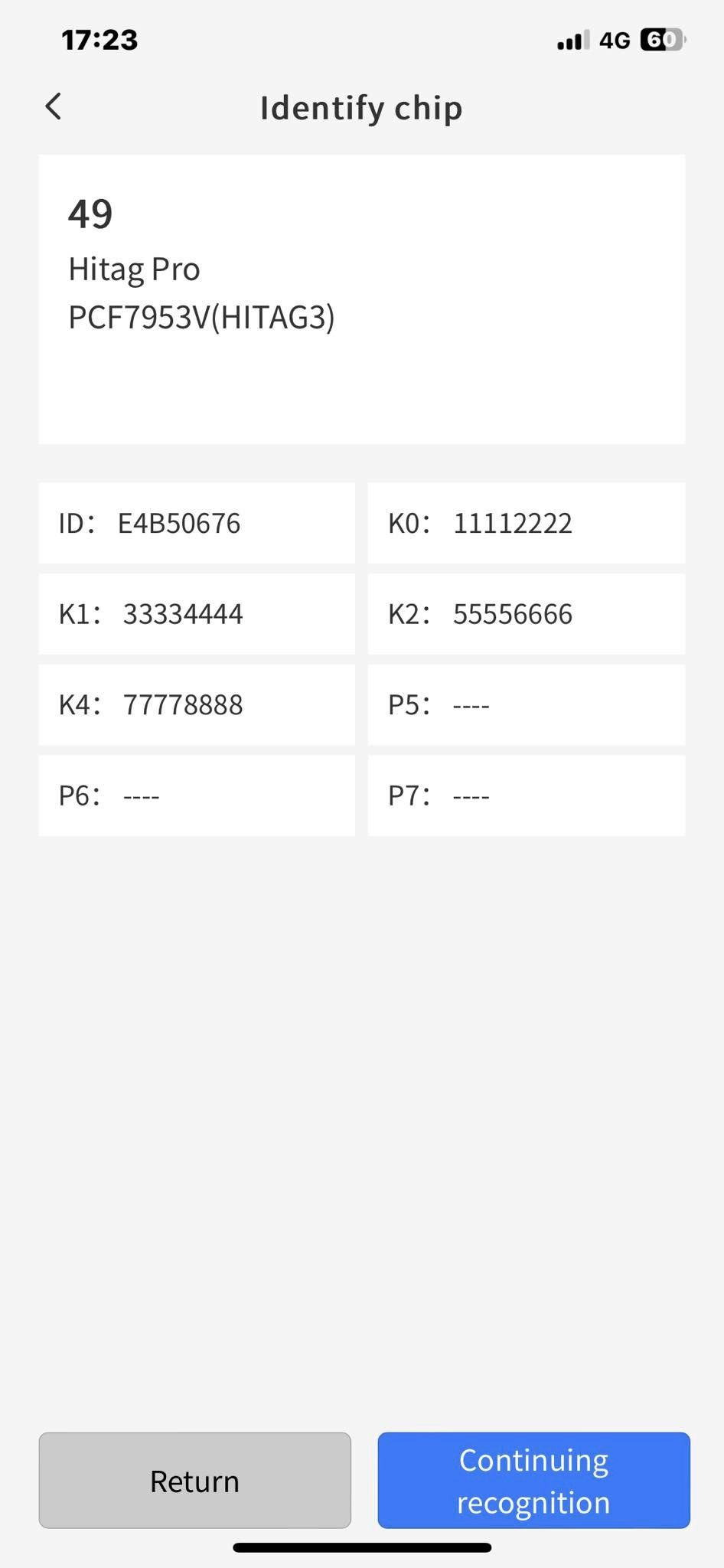 รีโมต FORD SMART KEY ชิป 49 Pro คลื่น 434 MHz (KEYLESS)