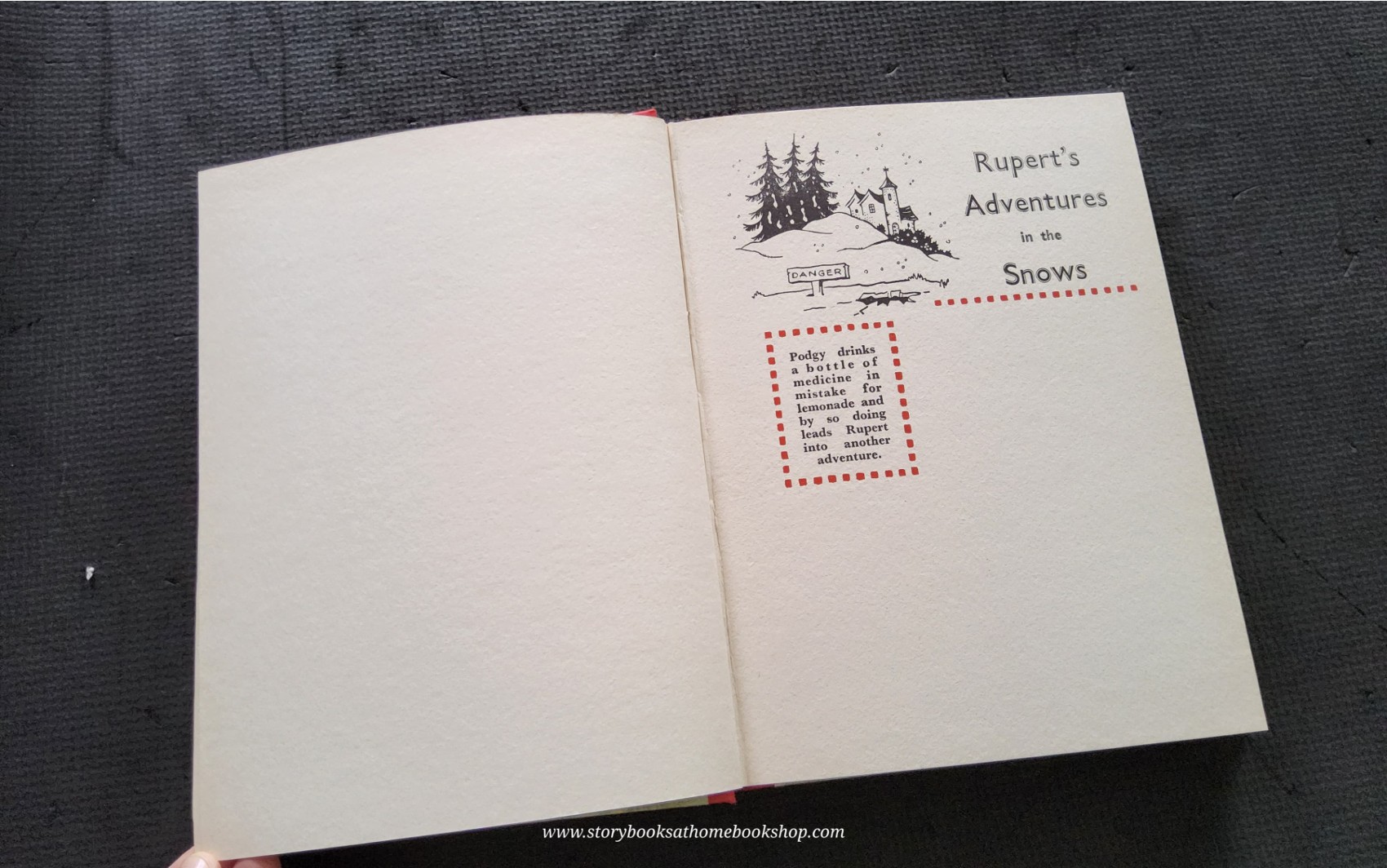 หนังสือนิทานปกแข็ง** 🍅🍓THE ADVENTURES OF RUPERT