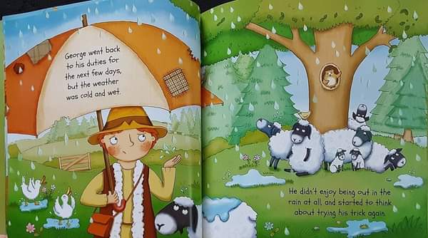 หนังสือนิทานปกอ่อน** 🍅🍓AESOP'S FABLES THE BOY WHO CRIED WOLF