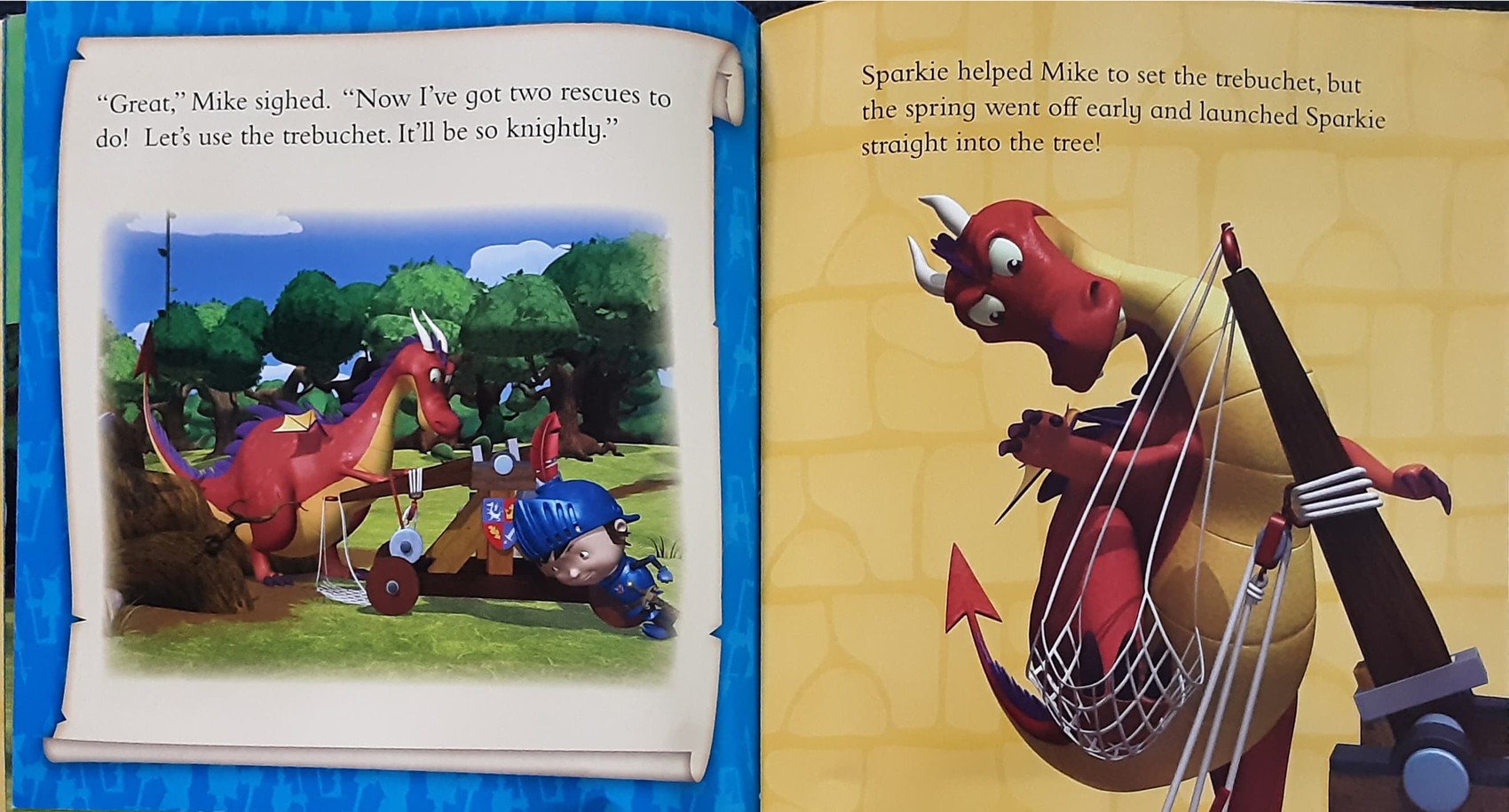 หนังสือนิทานปกอ่อน 🍅🍓 MIKE THE KNIGHT AND Trollee in Trouble