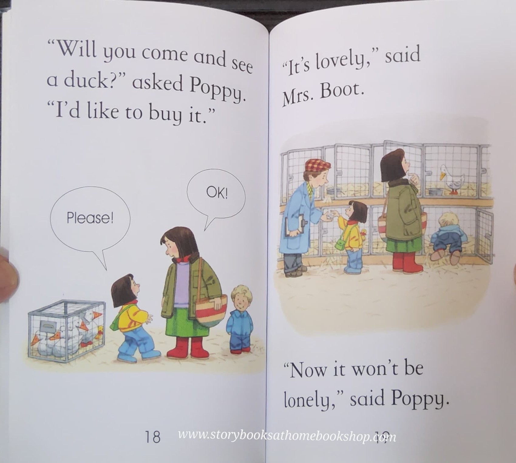 หนังสือนิทานปกอ่อน** ♥️USBORNE FIRST READING: FARMYARD TALES:MARKET DAY♥️