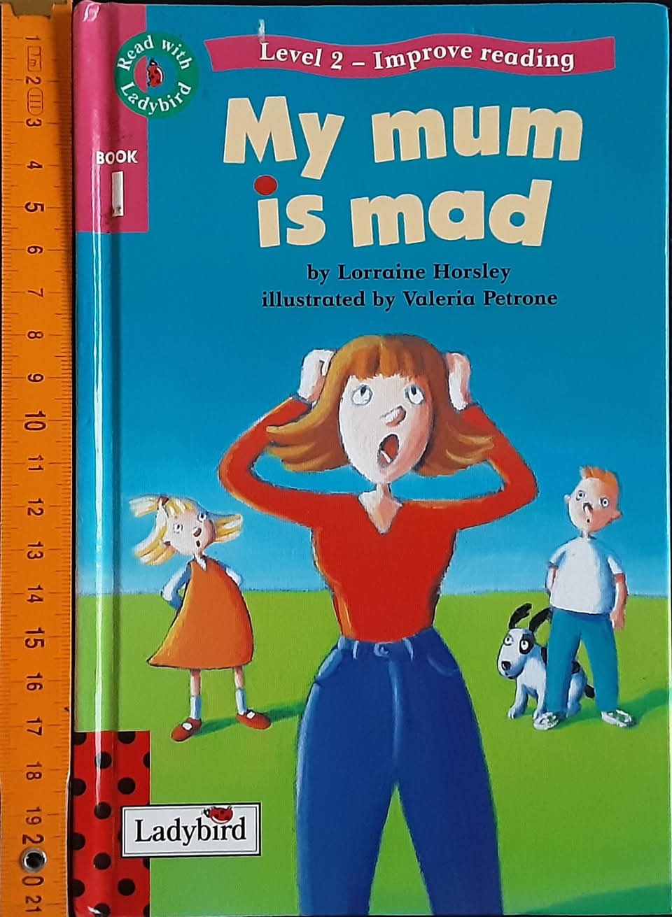 หนังสือนิทานปกแข็ง ** 🍅🍓READ WITH LADYBIRD:L2 BOOK 1 MY MUM IS MAD
