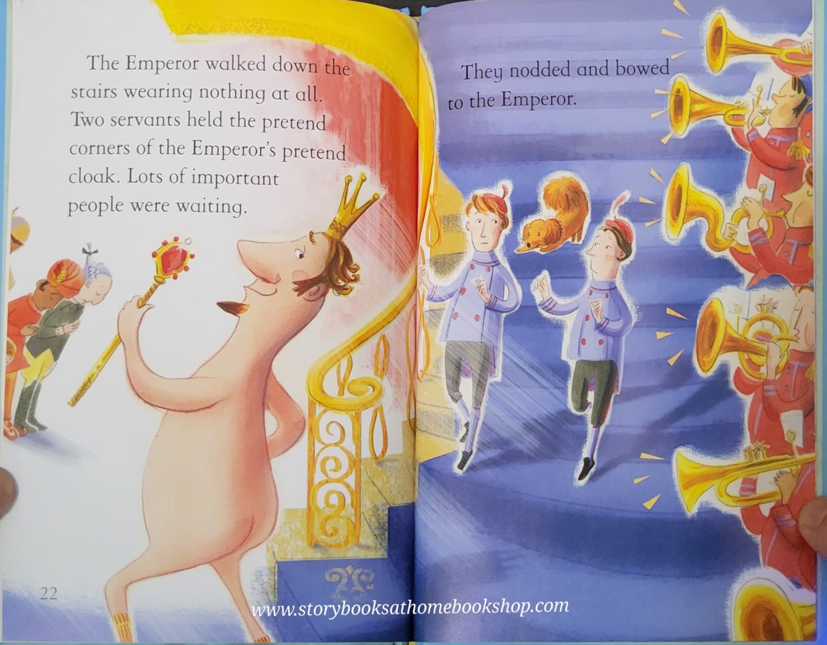 หนังสือนิทานปกแข็ง** 🍅🍓FIRST READERS:THE EMPEROR'S NEW CLOTHES