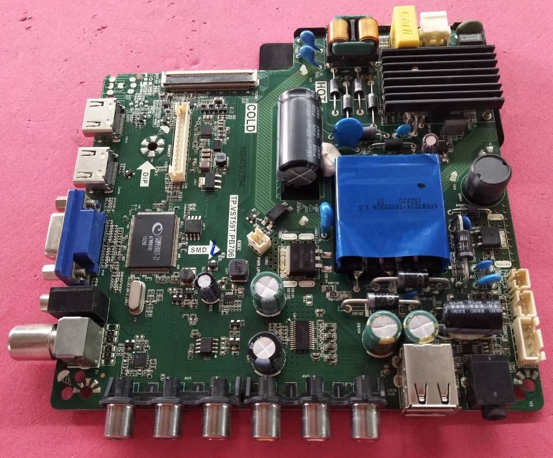 วันบอร์ด One Board ACONATIC (อะโคเนติค) อะไหล่แท้/ของถอด รุ่น AN-LT3222 AN-LT3221 พาร์ท :VST59T.PB706 ใช้ทีบาร์ HV320WX2-506 เบอร์จอBOEI320WX1-01