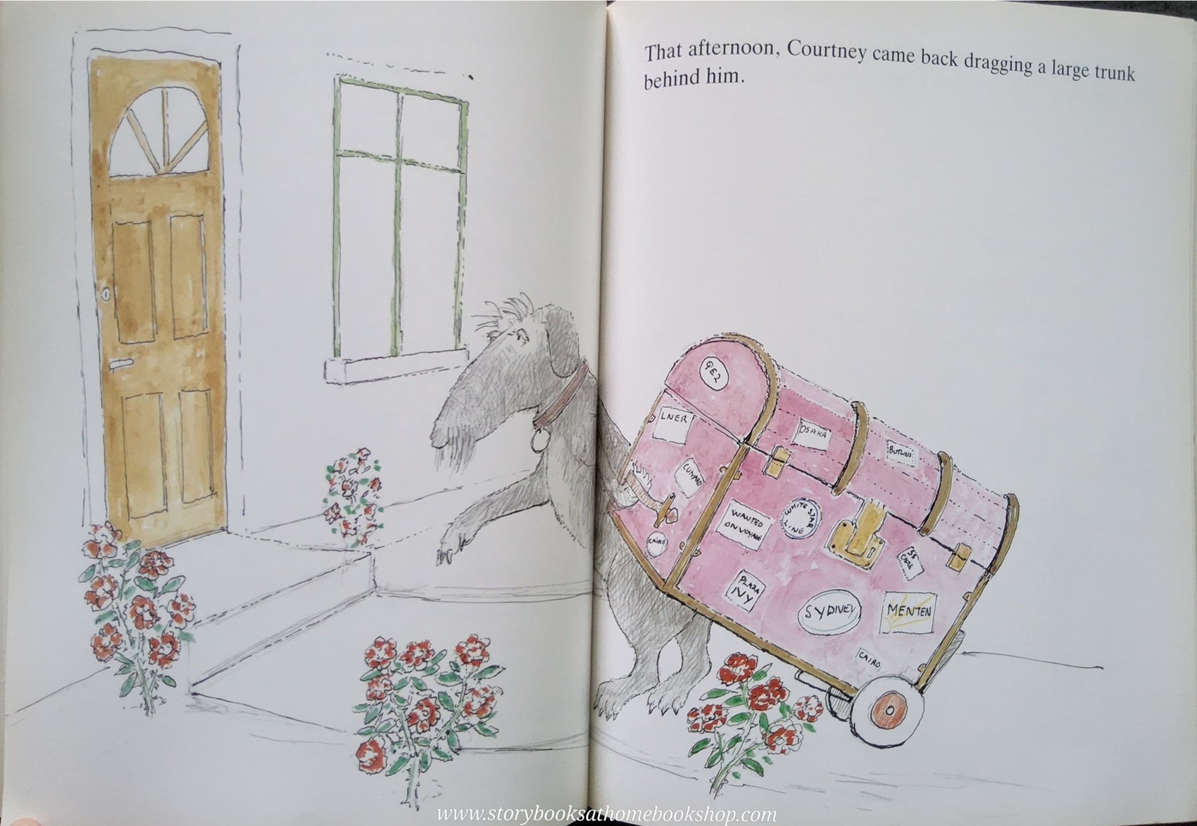 หนังสือนิทานปกอ่อน** 🍅🍓COURTNEY BY JOHN BURNINGHAM