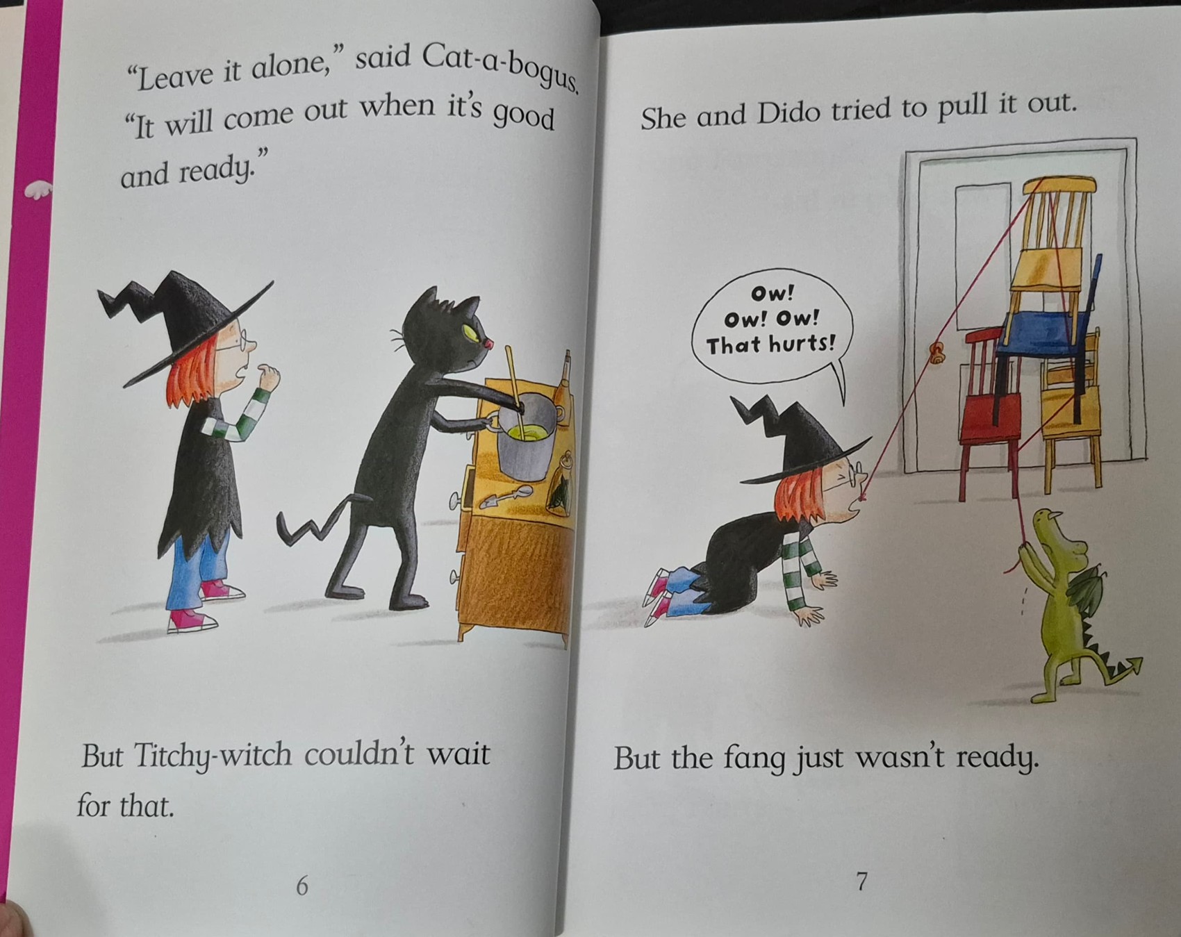 หนังสือนิทานปกอ่อน** 🍅🍓TITCHY WITCH AND THE WOBBLY FANG