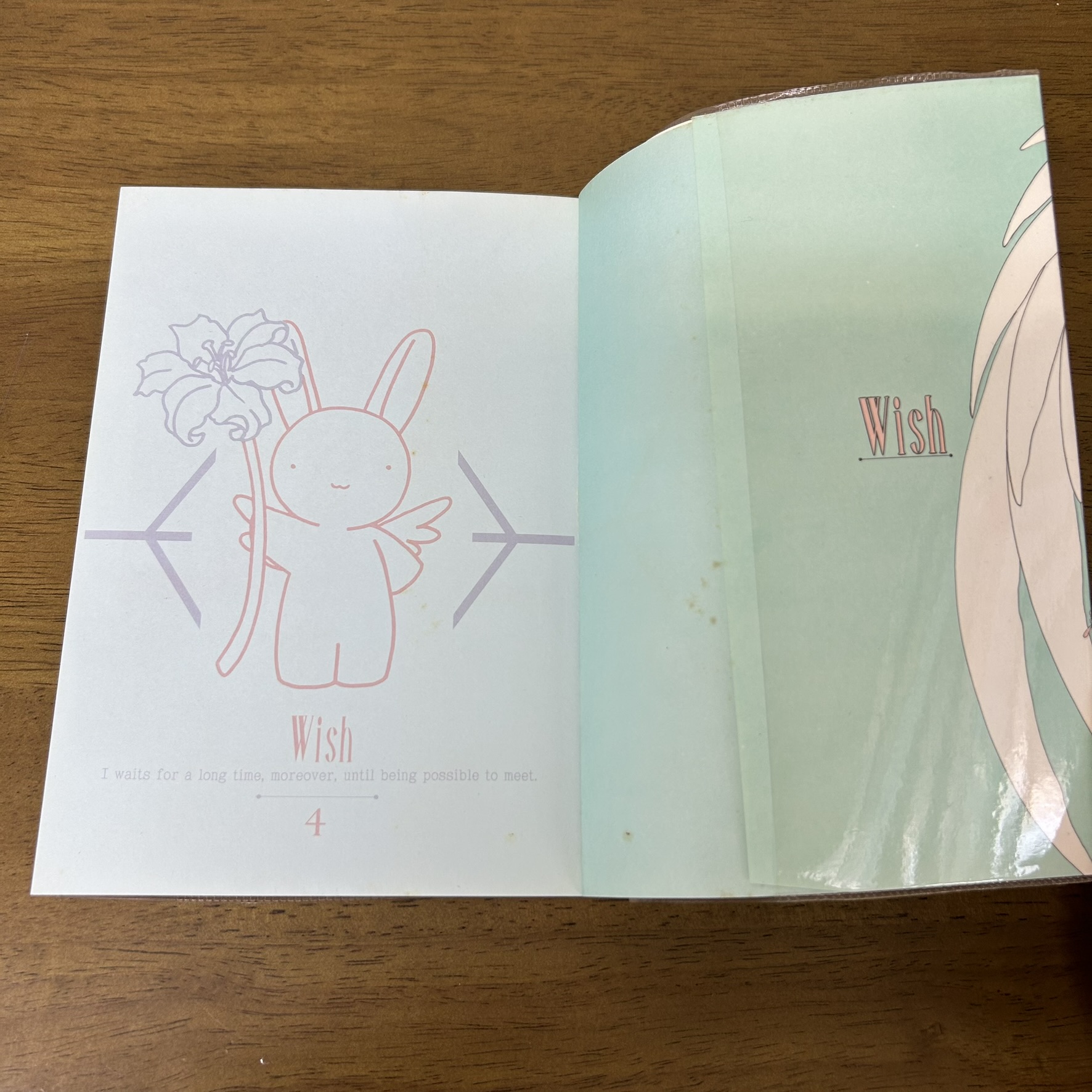 [MANGA] Wish เล่ม 1-4 จบ ฉบับภาษาญี่ปุ่น ... Clamp (มือสอง) มังงะ การ์ตูน