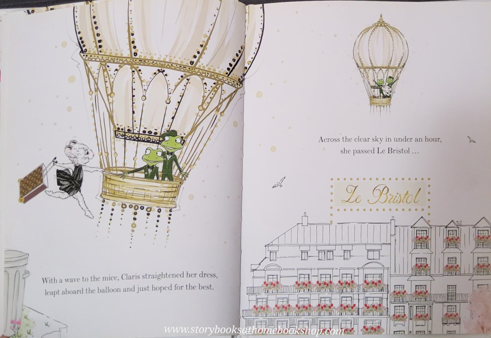 หนังสือนิทานปกแข็ง** ♥️CLARIS THE CHICEST MOUSE IN PARIS BY MEGAN HESS