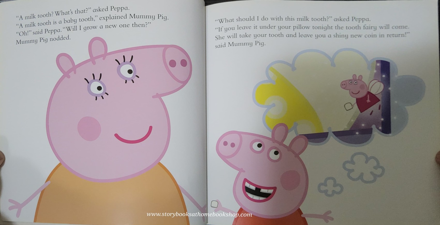 หนังสือนิทานปกอ่อน** 🍅PEPPE PIG:THE TOOTH FAIRY