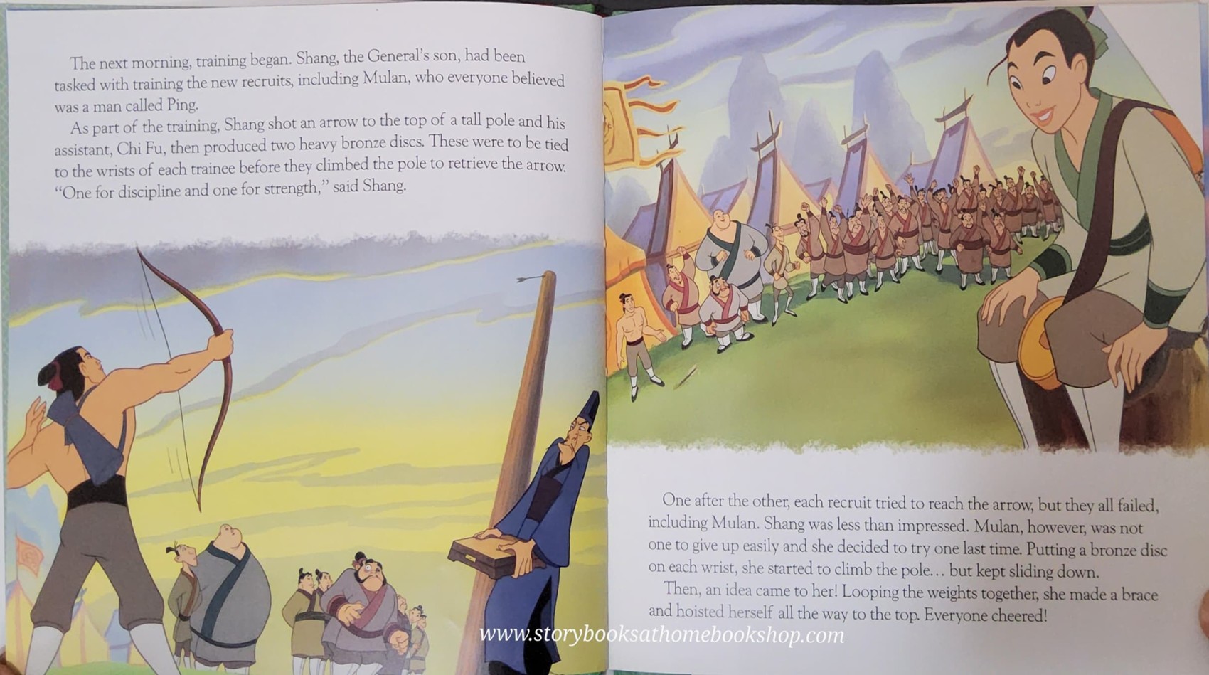 หนังสือนิทานปกแข็ง** 🍅🍅DISNEY : MULAN