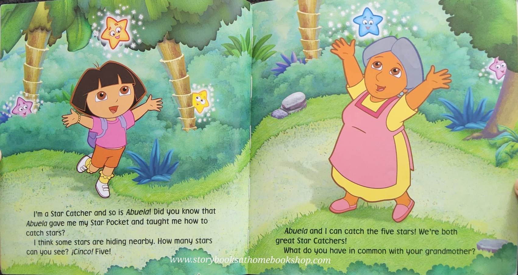 หนังสือนิทานปกอ่อน** 🍅🍓DORA THE EXPLORER:DORA LOVES HER GRANDMA!