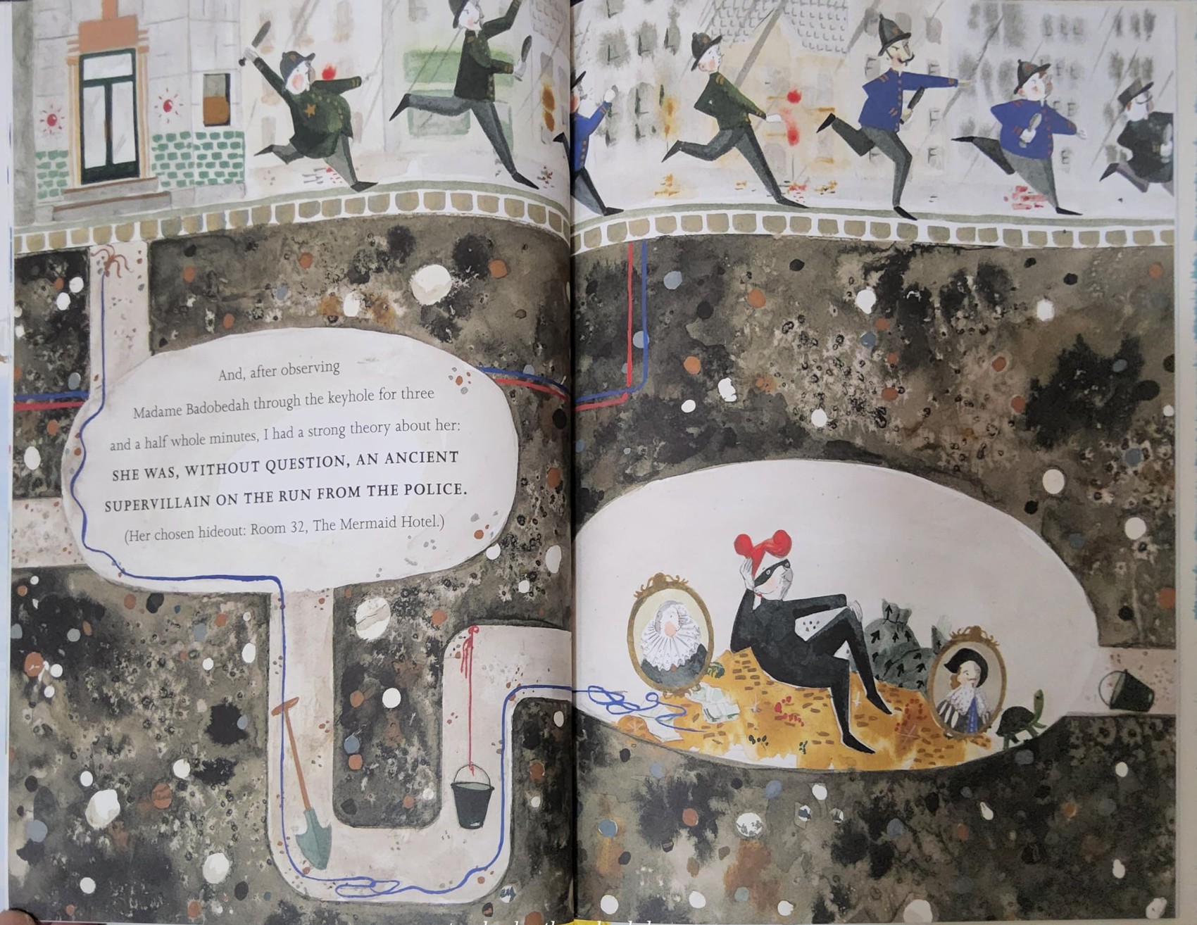 หนังสือนิทานปกแข็ง** 🍅🍓MADAME BADOBEDAH BY SOPHIE DAHL