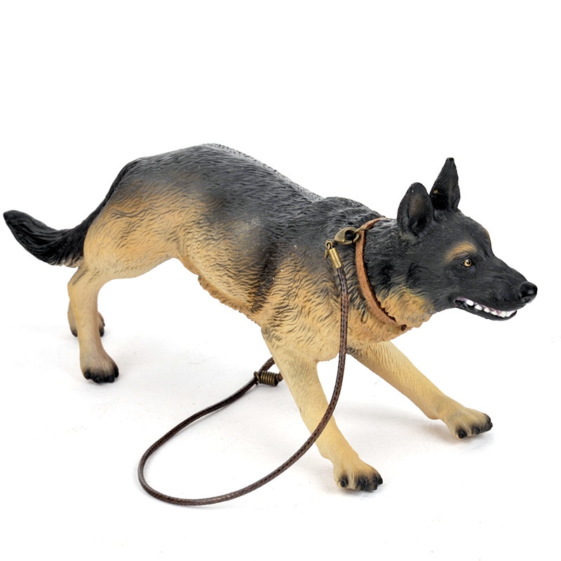 ฟิกเกอร์ โมเดล สุนัขตำรวจ 1/6 Frigure Model Police Dog Scale 1/6