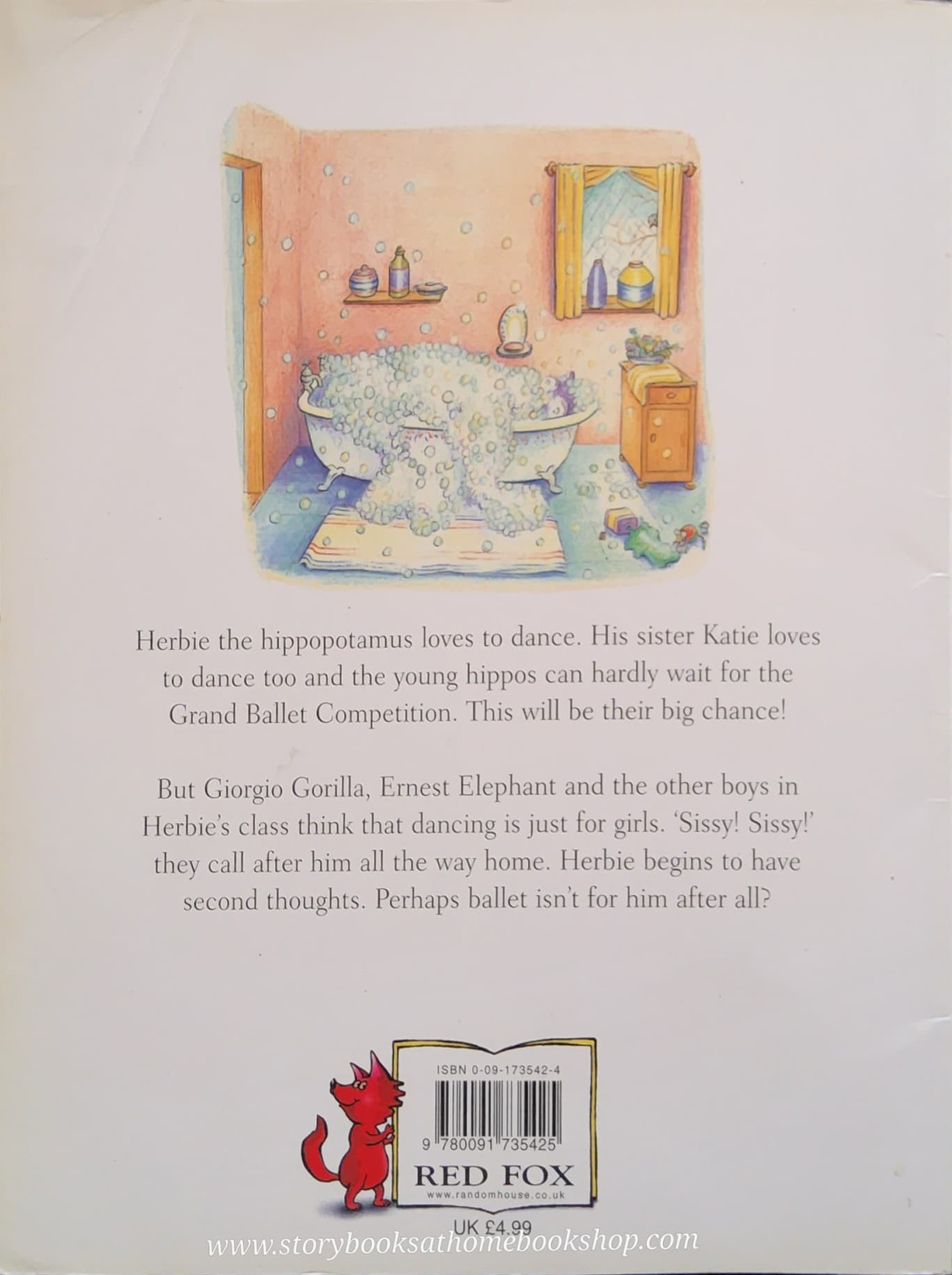 หนังสือนิทานปกอ่อน** 🍅🍓HERBIE DANCES BY CHARLOTTER VAN EMST