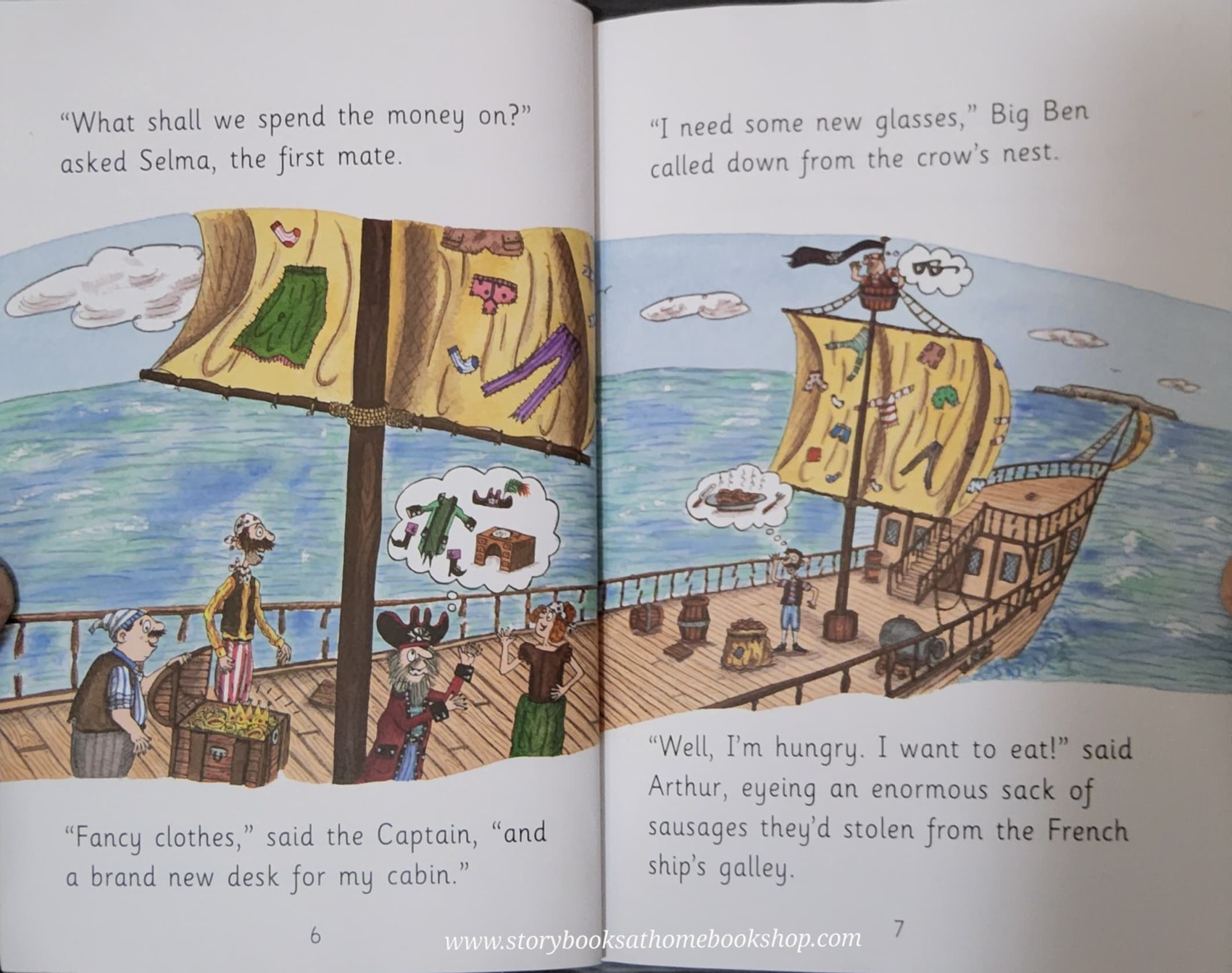 หนังสือนิทานปกอ่อน** ♥️START READING:THE POOR PIRATES: BANGERS AND CASH