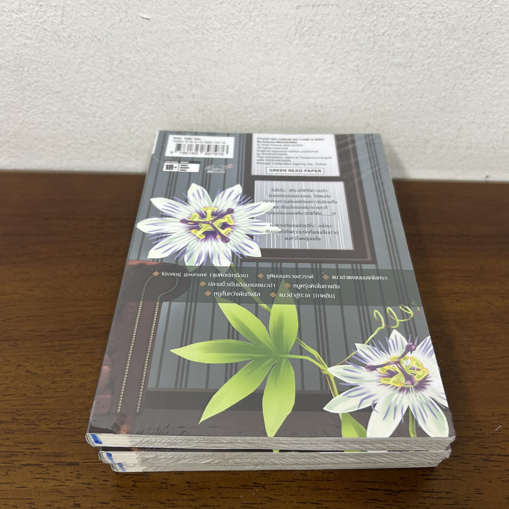 [MANGA] THE CORNERED MOUSE DREAMS OF CHEESE ให้รักฉันอยู่ในมุมหัวใจเธอ เล่มเดียวจบ (มือหนึ่งซีลขีดสัน) การ์ตูนวาย