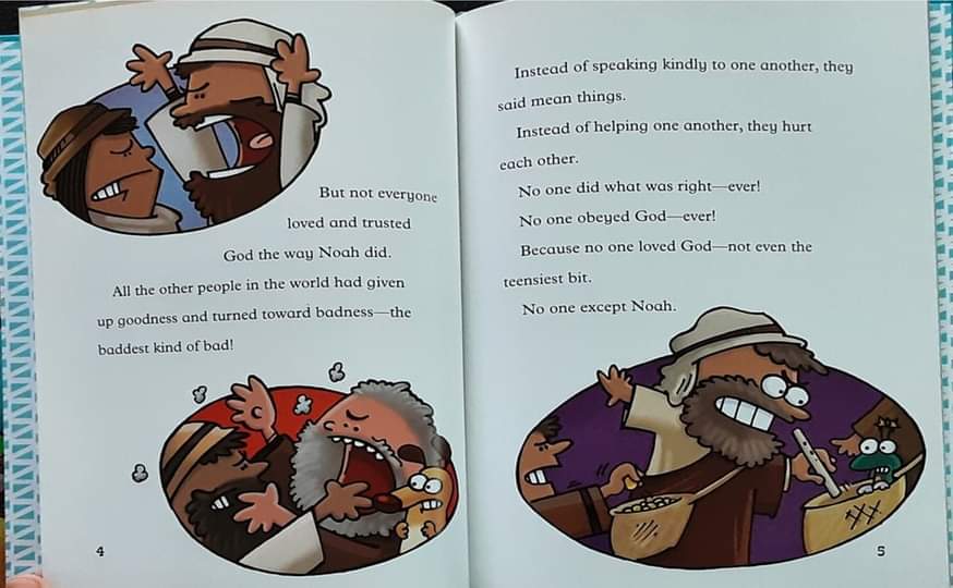 หนังสือนิทานปกแข็ง** 🍅🍓THE STORY OF NOAH'S ARK A SPARK BIBLE STORY