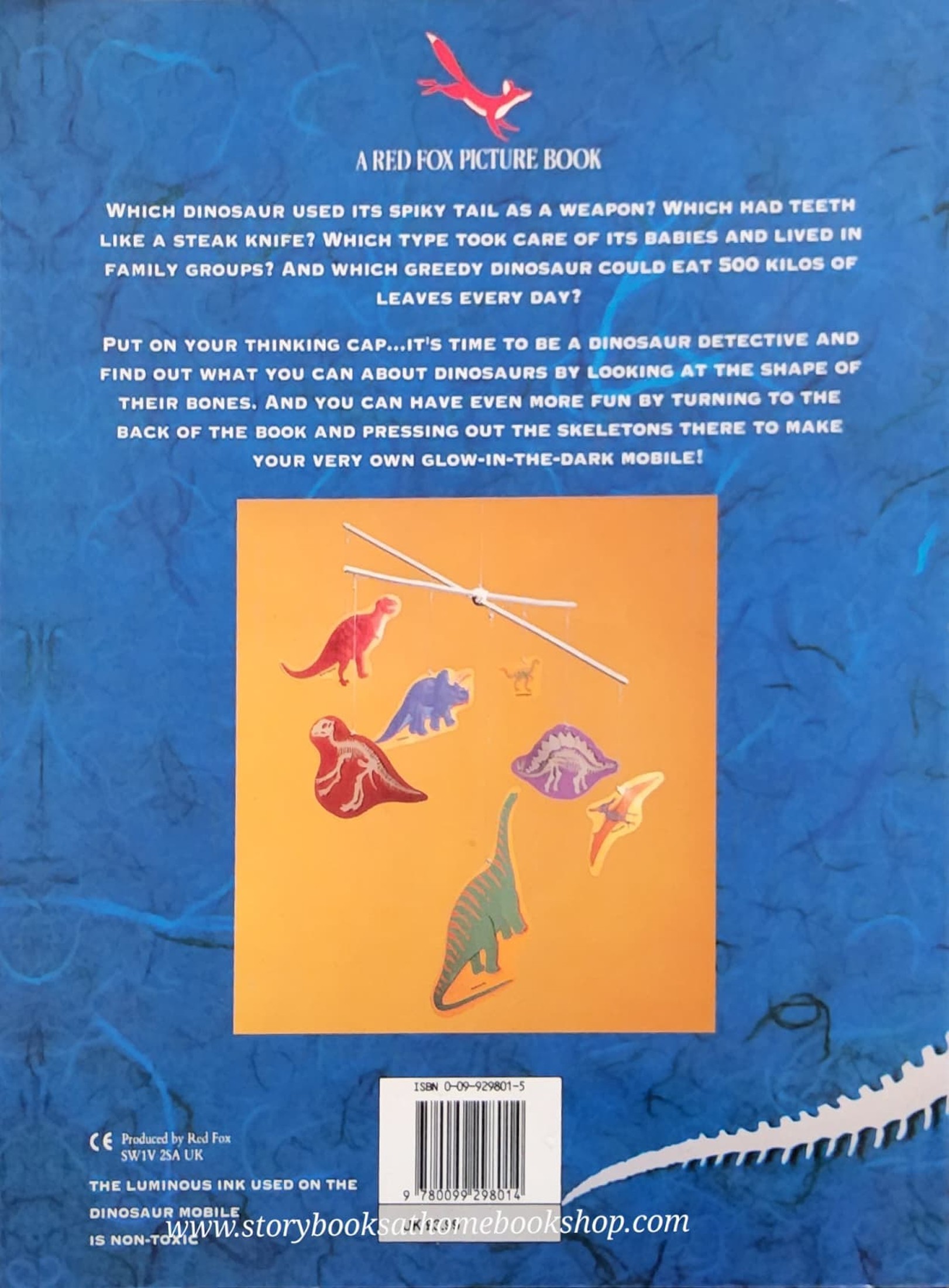 หนังสือนิทานปกอ่อน** 🍓🍓DINOSAUR BONES!