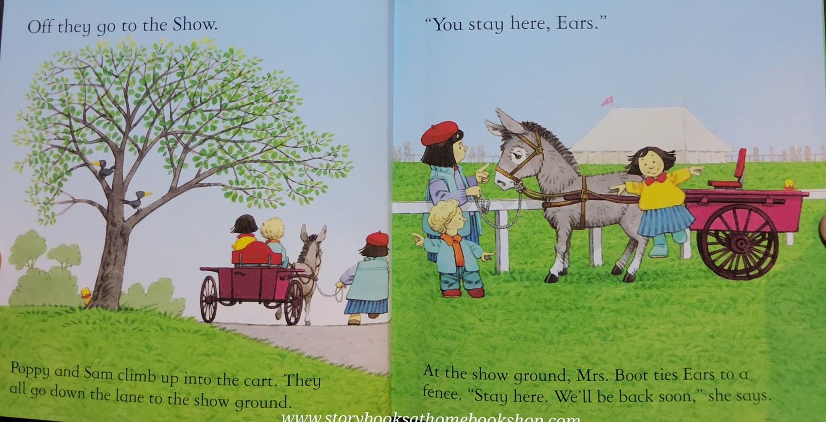 หนังสือนิทานปกอ่อน** 🍅🍅USBORNE FARMYARD TALES: THE HUNGRY DONKEY♥️♥️