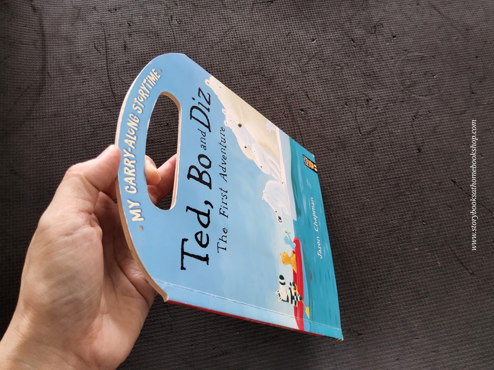หนังสือนิทานปกอ่อน ** 🍅🍓MY CARRY-ALONG STORYTIME:TED,BO AND DIZ THE FIRST ADVENTURE BY JASON CHAPMAN