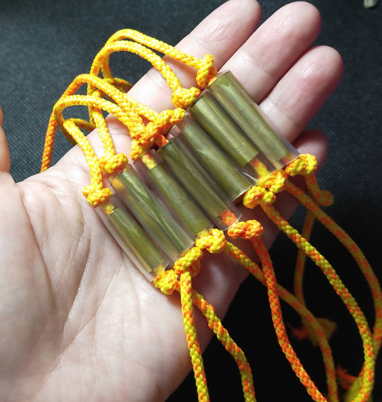 ตะกรุดข้อมือ กันผี กันเขี้ยว (จารมือ) หลวงปู่สิงห์โต สำนักสงฆ์ป่าทรงธรรม จ.อุบลราชธานี