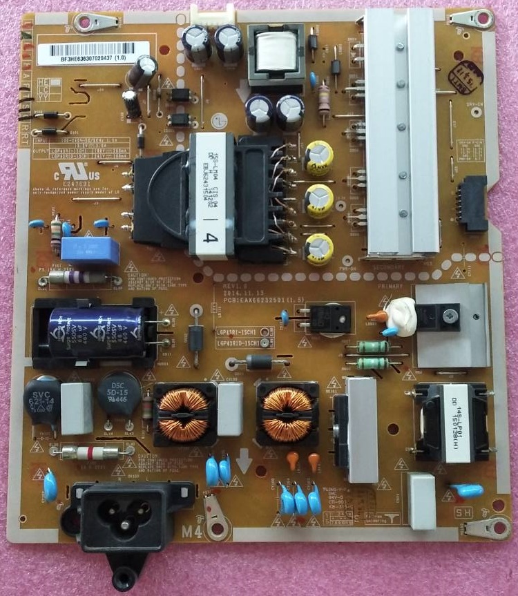 ซัพพลายทีวี แอลจี LG ของแท้ถอดจากเครื่อง รุ่น43LF630T พาร์ทEAY63630701 EAX66232501