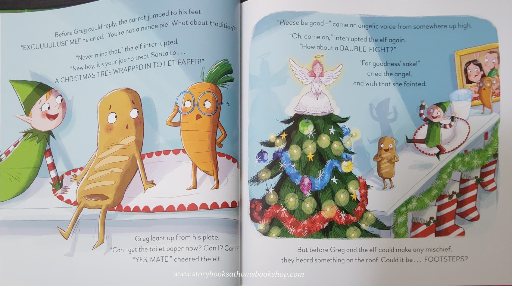 หนังสือนิทานปกแข็ง** ♥️GREG THE SAUSAGE ROLL