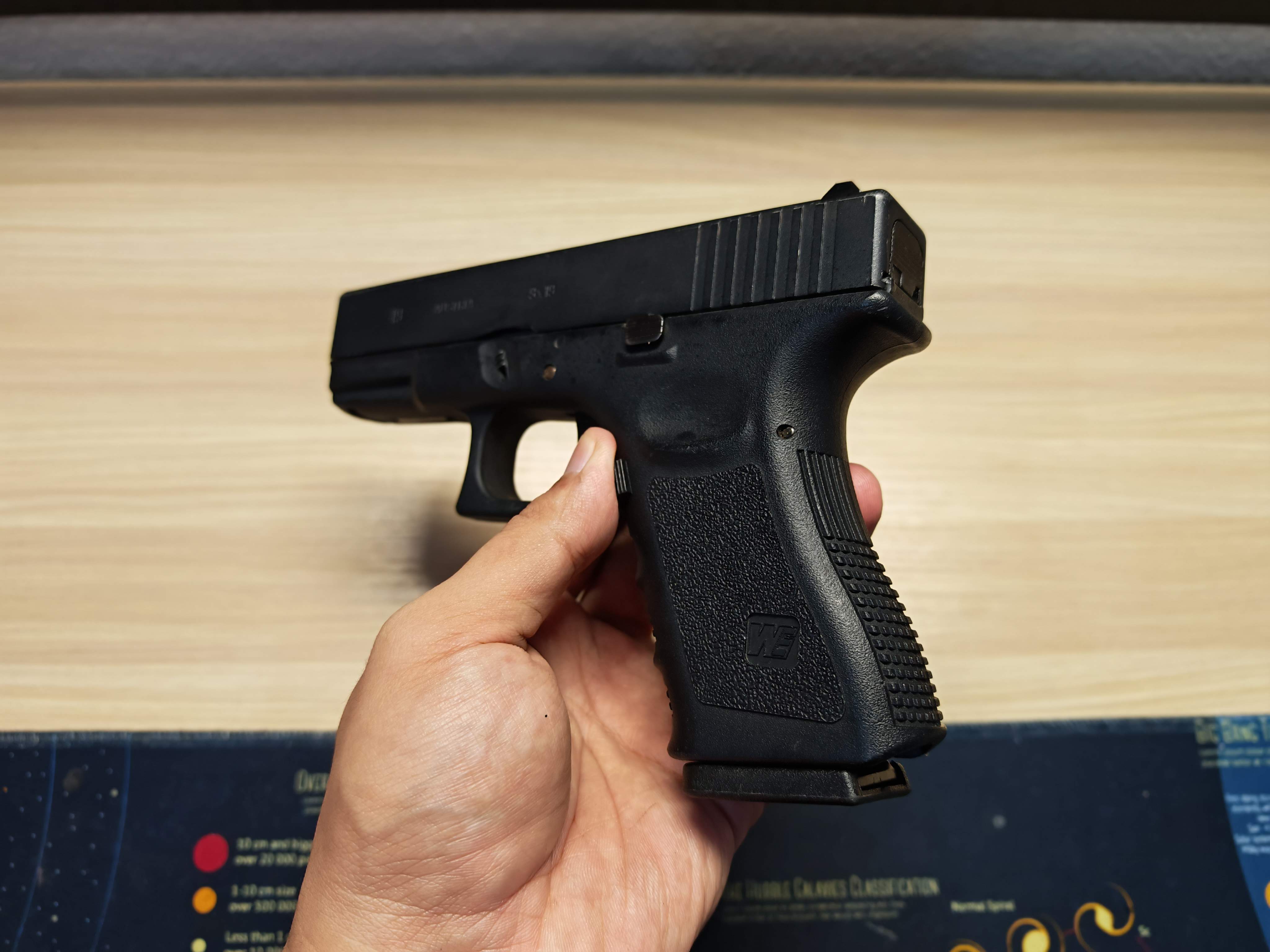 WE G19 Glock19 Gen3 GBB BB Gun บีบีกัน แบบแก๊ส ปืนอัดลม มือสอง Airsoft Gun